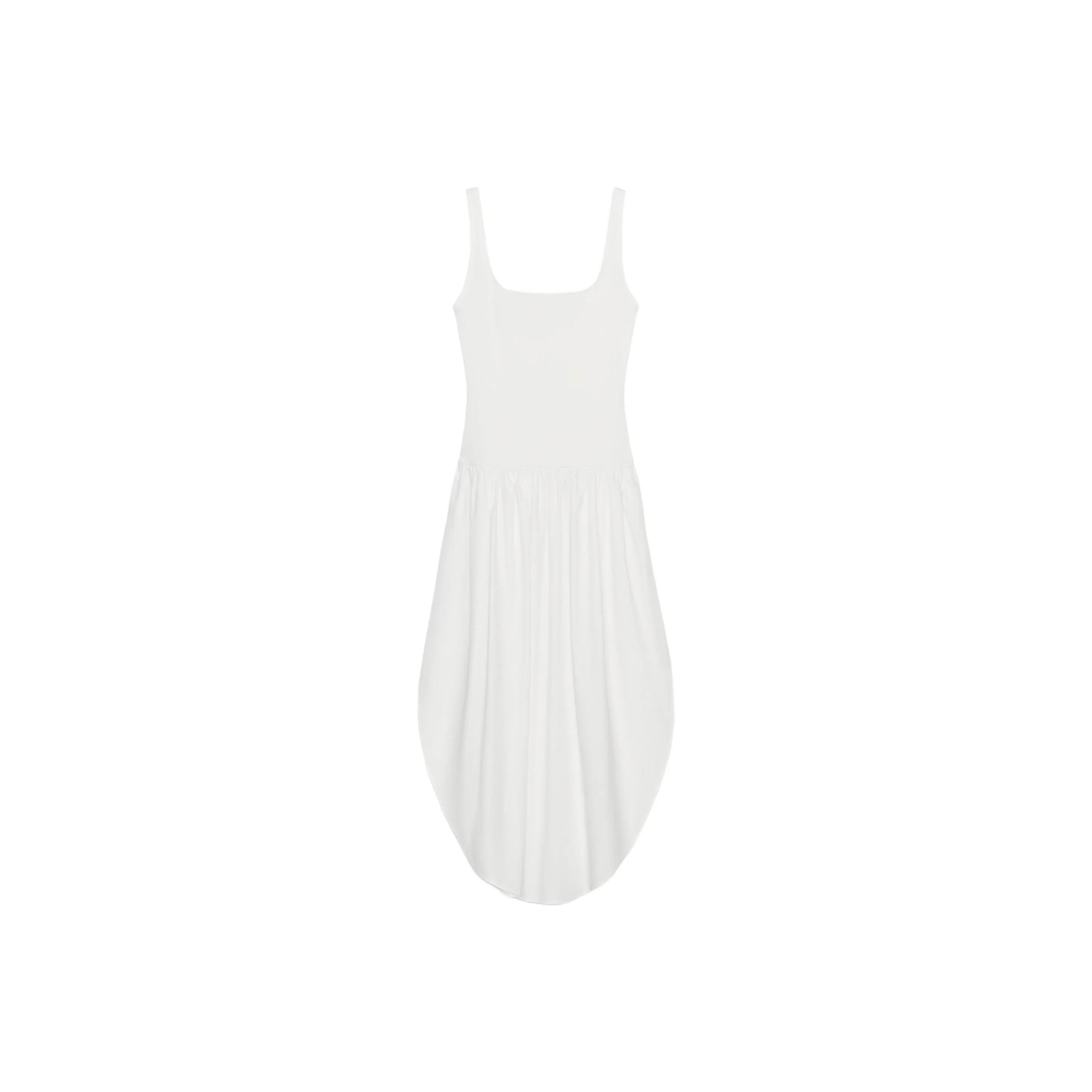 ZARA Slip Dresses Women's Frosted White