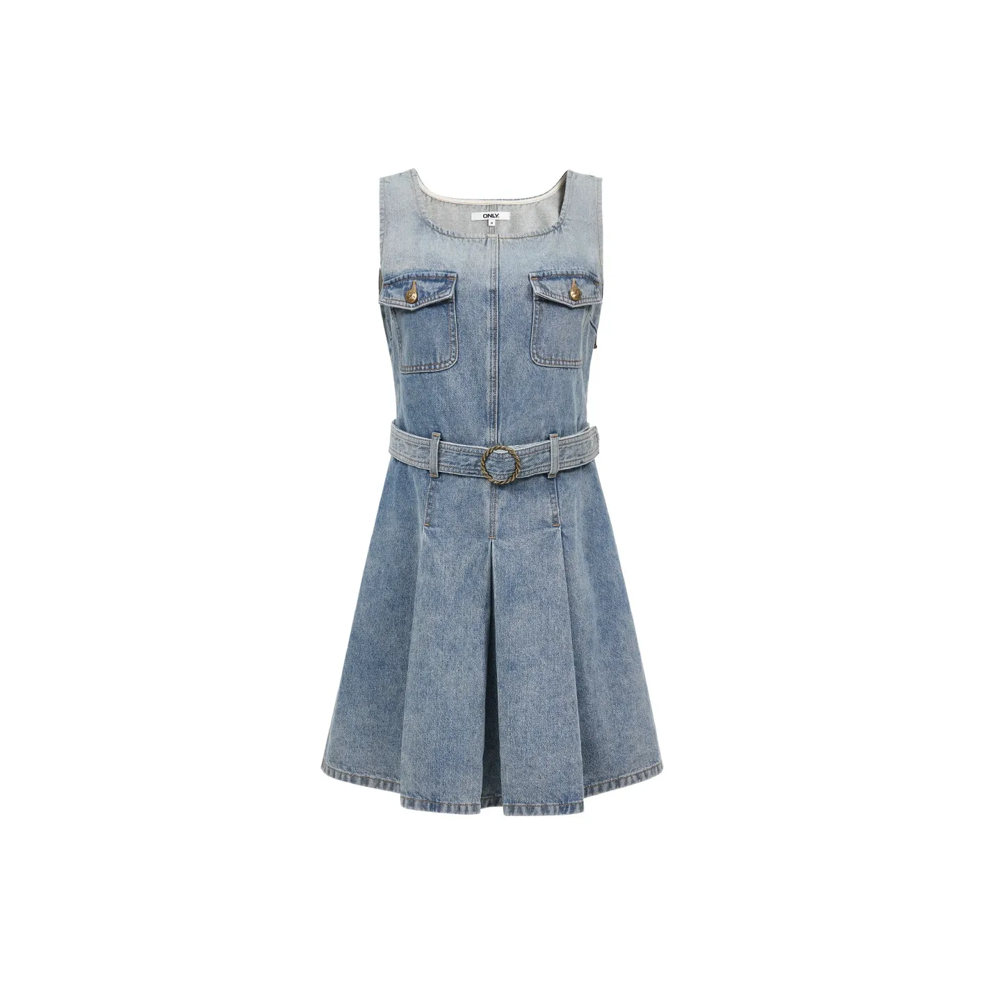 ONLY Sleeveless Dresses Women's J33 Vintage 350 Washed Denim
