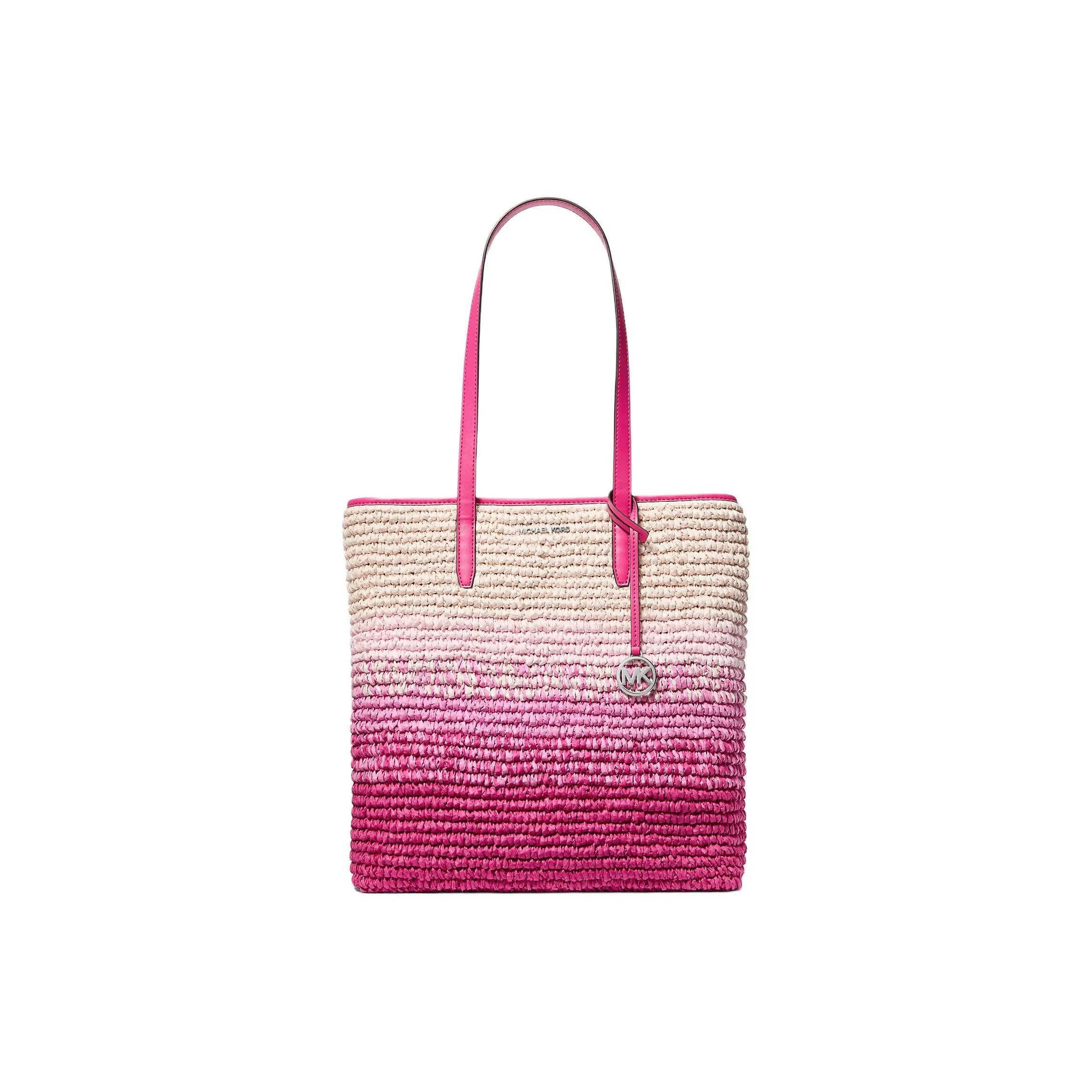 MICHAEL KORS Соломенная плетеная сумка-тоут сумка для покупок сумка на одно плечо большая женская сумка с принтом драконьего фрукта