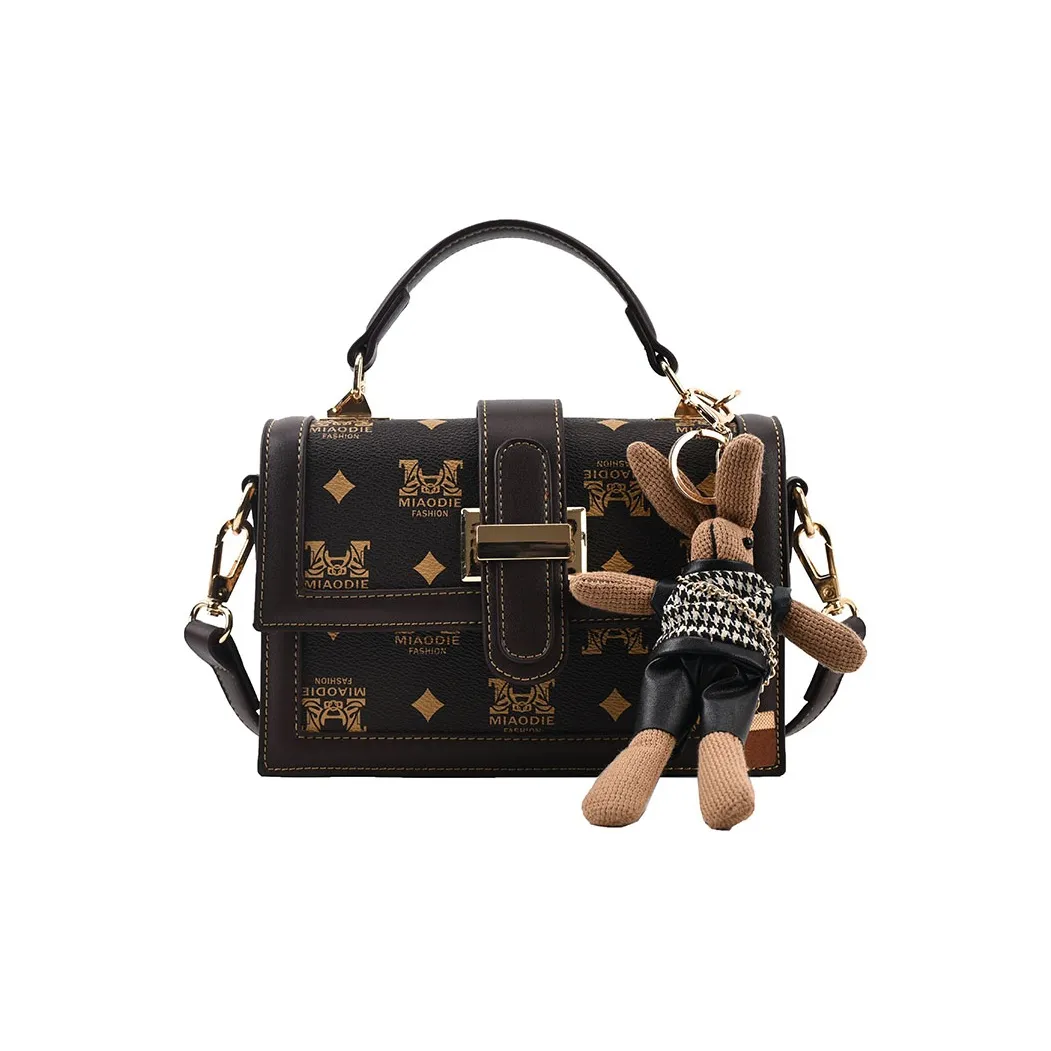 North Pack ПУ (полиуретан) Сумка через плечо Сумка Женская Буква Кофейно-коричневый Маленький Медвежий коричневый