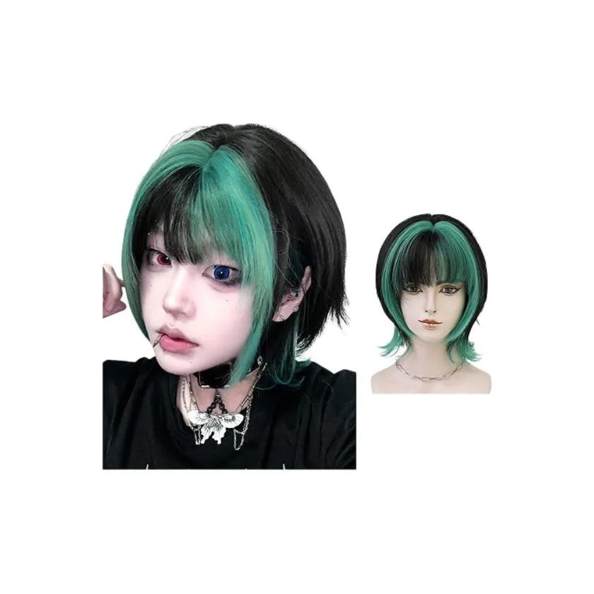 QIJIEHUANGHOU Аниме COS Унисекс Парики