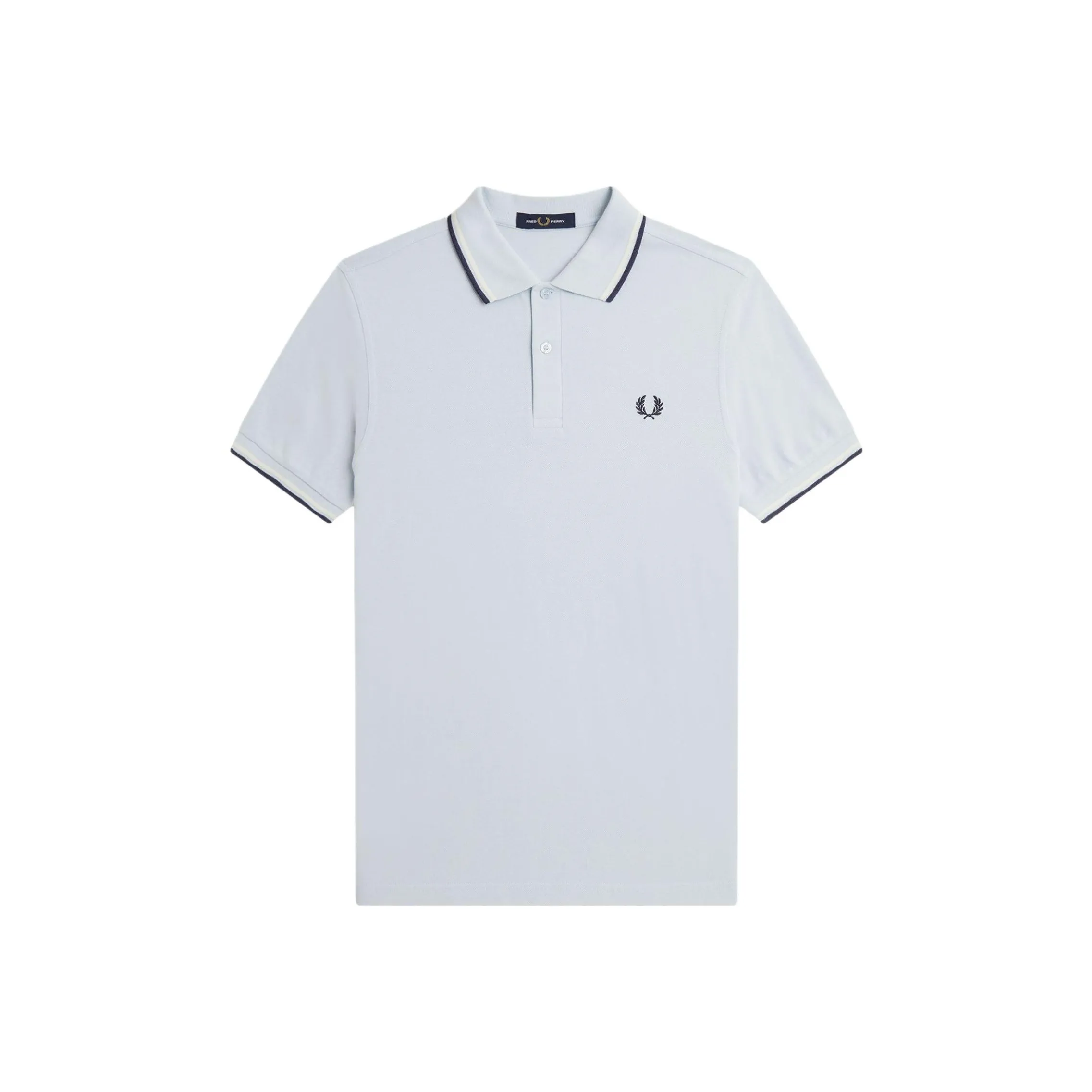 FRED PERRY Polo Shirts Men Light Ice
