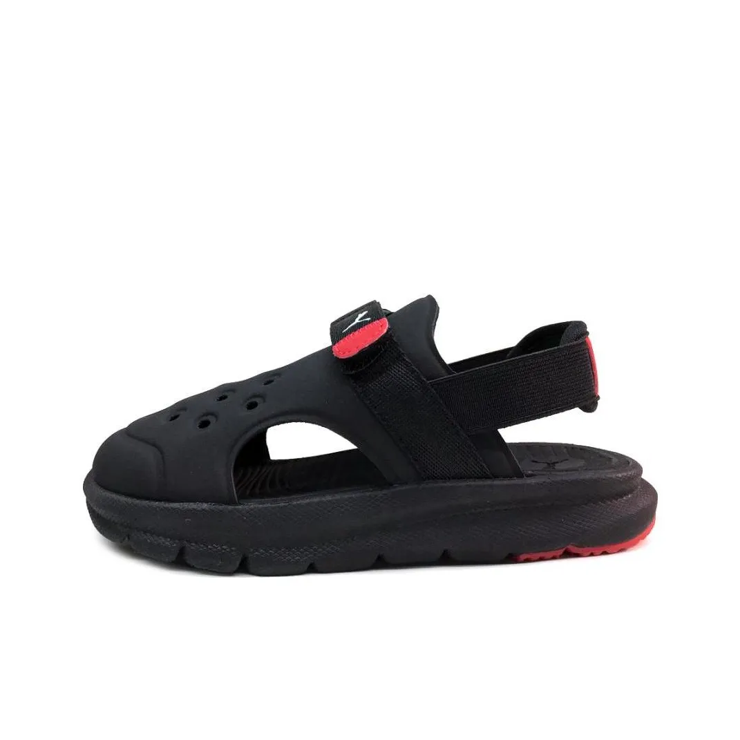 PUMA EVOLVE Сандалии Низкие Детские Сандалии Черные Красные Детские