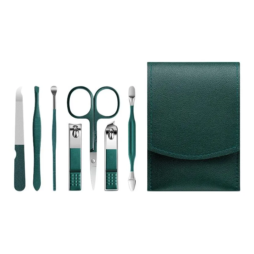 ZHENGXIAOCHU Набор для маникюра ножницы для ногтей триммер для носовых волос кусачки для усов пинцет