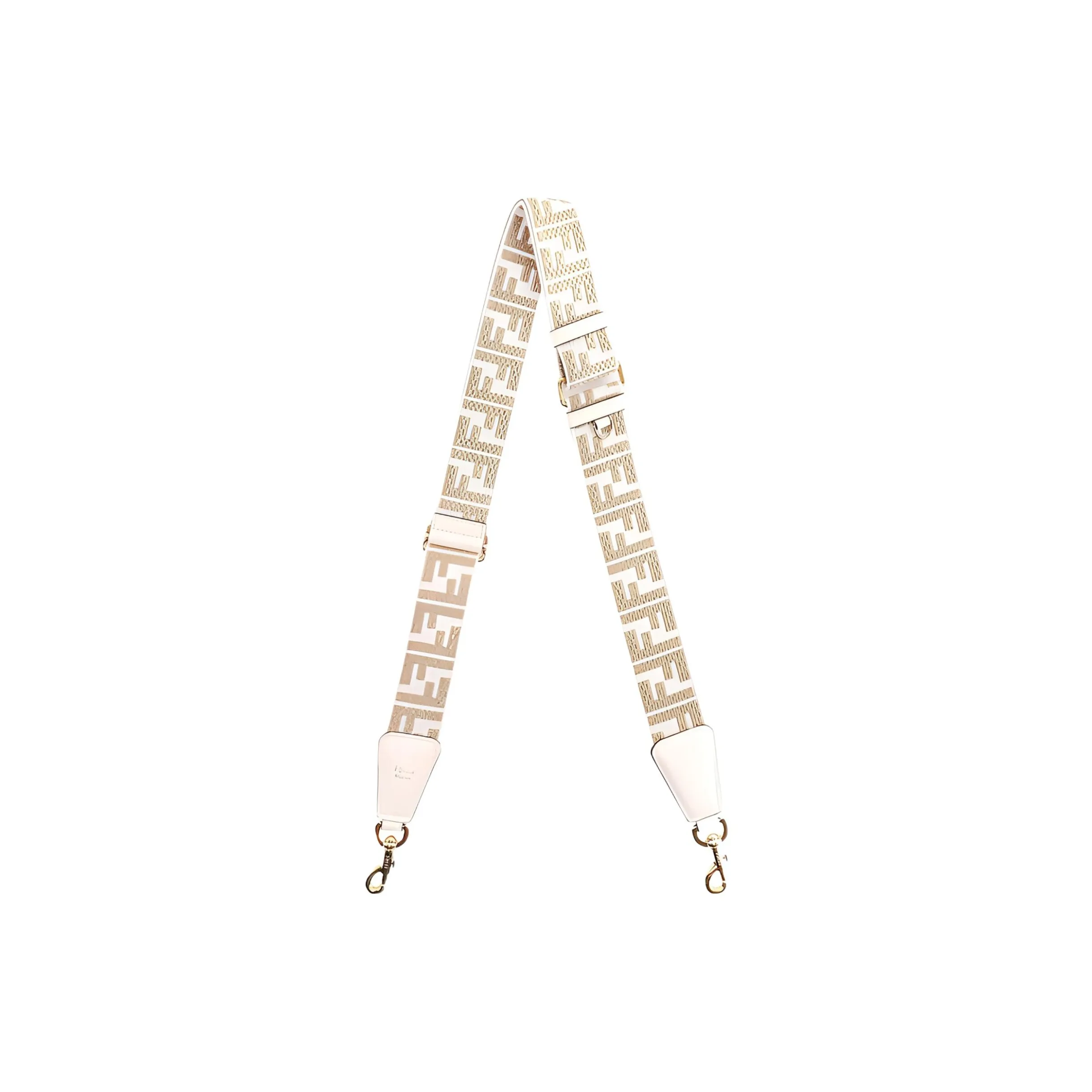 FENDI Polyamide Bag Strap Unisex White
