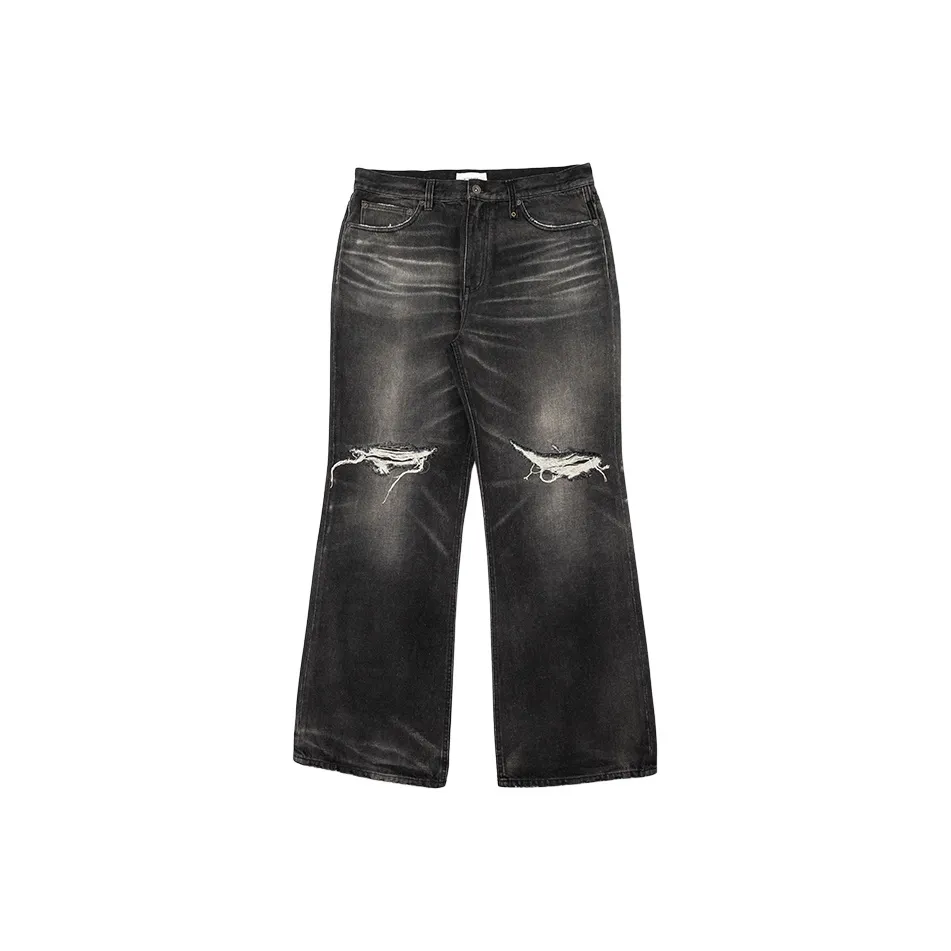 NOFAITH Черные Унисекс Джинсы