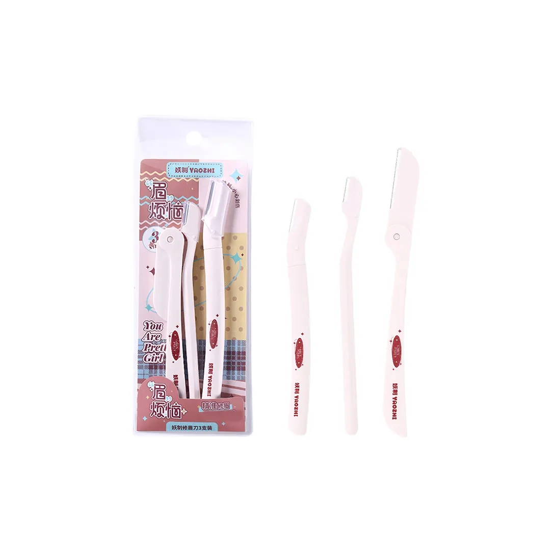 Yaozhi Brow Troubles Eyebrow Razor Set Of 3