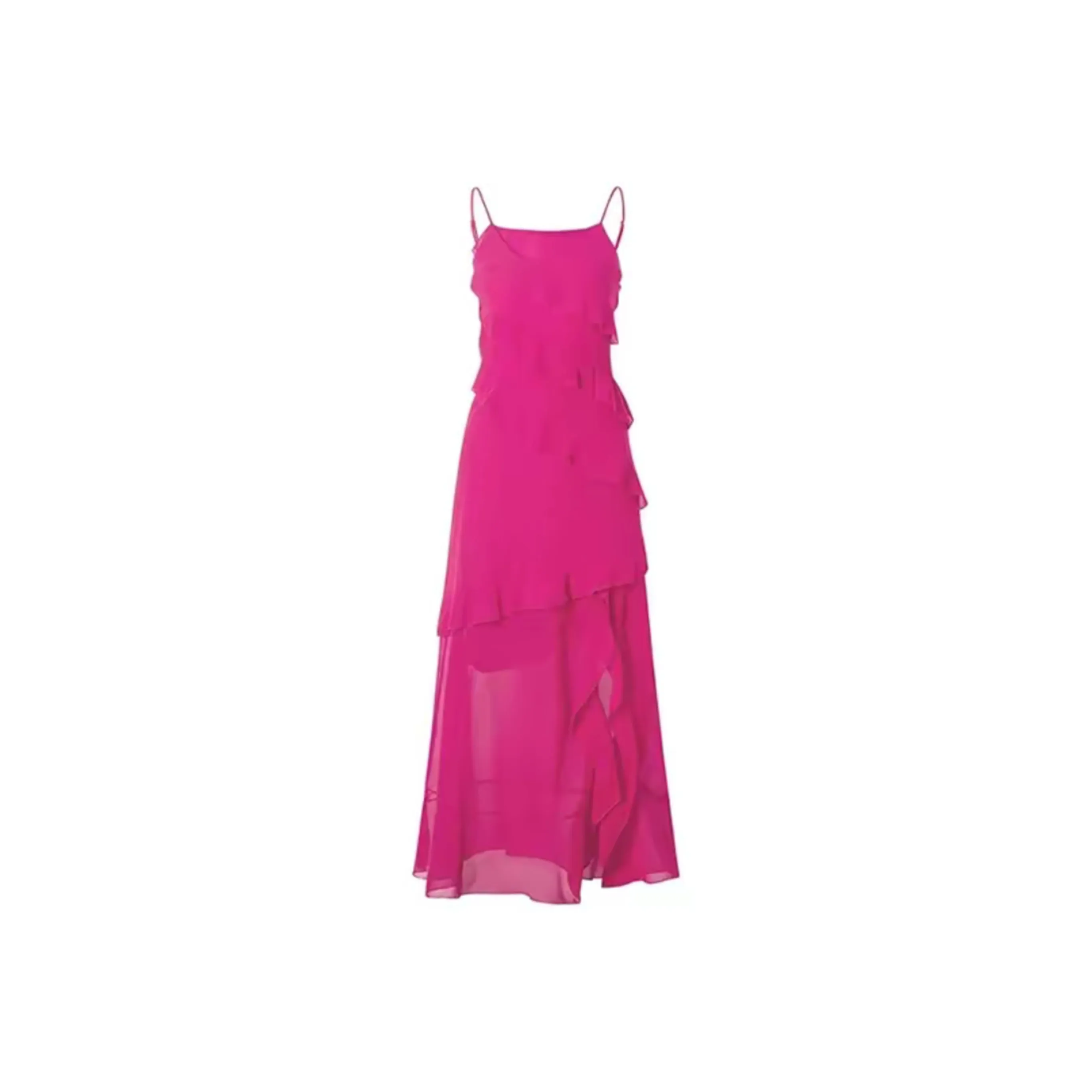 HeartyBite Розово-красное Платье-камзол Женские Слиплатья