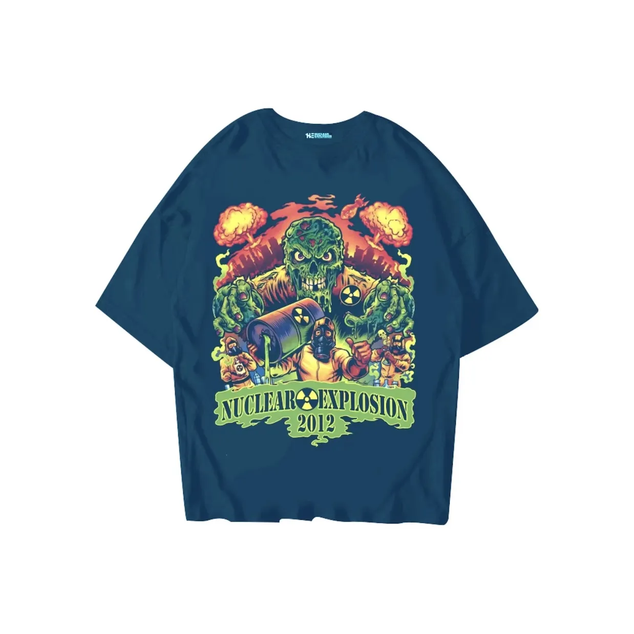 NUCLEAR EXPLOSION T Рубашка Мужская