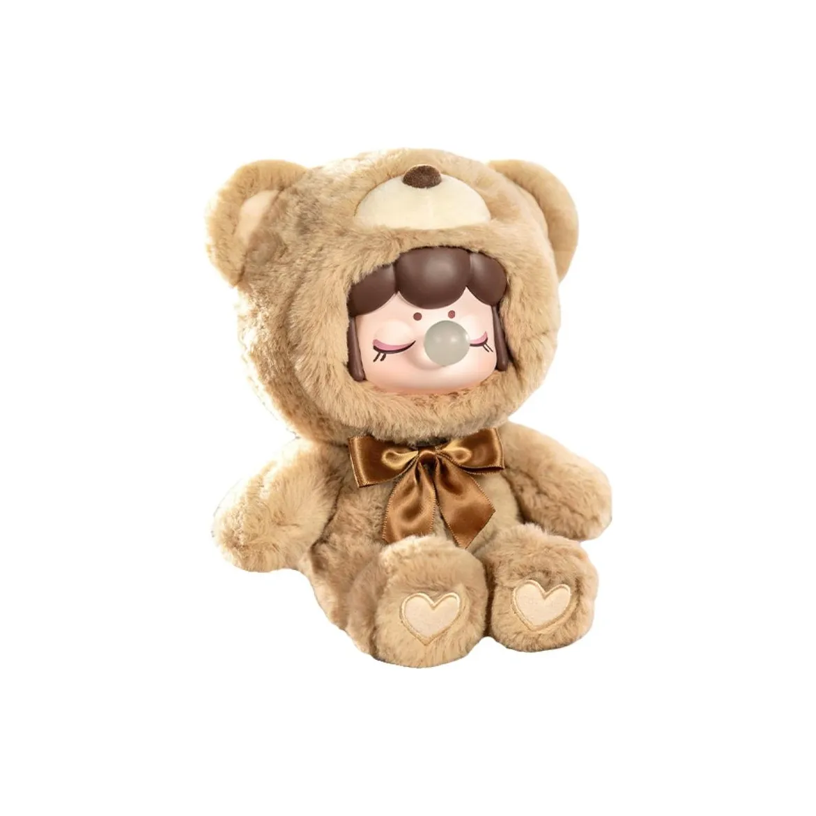Rolife Ruo Lai Nanci Шоколад Multicolor Bear Plush Кукла Blind Коробка Одиночная коробка Целая коробка 6 шт