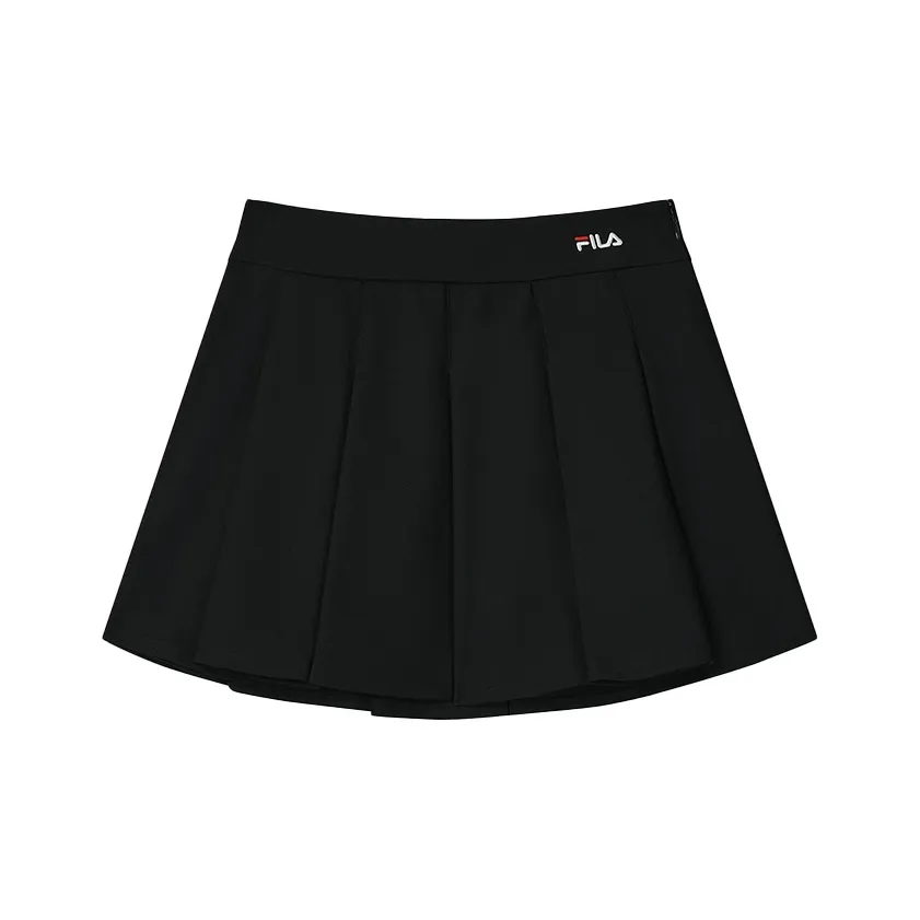 FILA TENNIS Casual Short Skirts Women's Jet Black BK