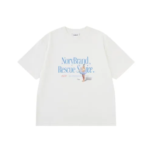 Norybrand Экрю Унисекс Футболка