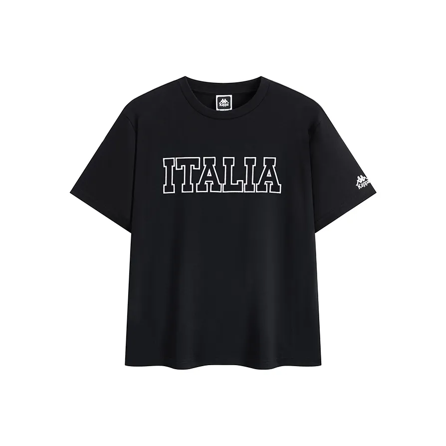 KAPPA 1916 Series T-Shirt Унисекс Черный