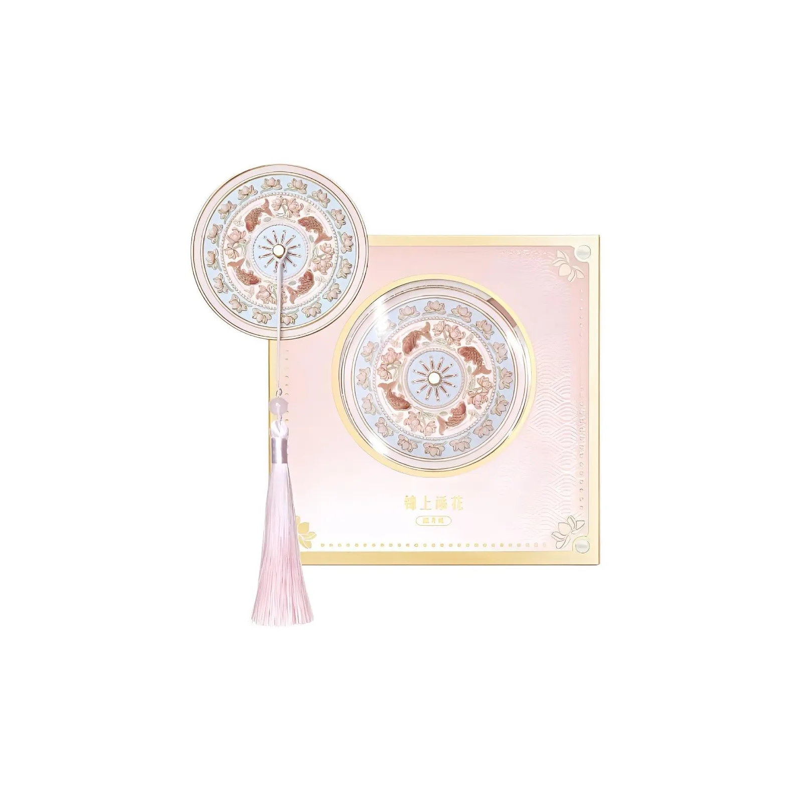 Future Maple Добавление Floral Elegance Ручной On The Go MAKE UP Зеркала Традиционный китайский стиль