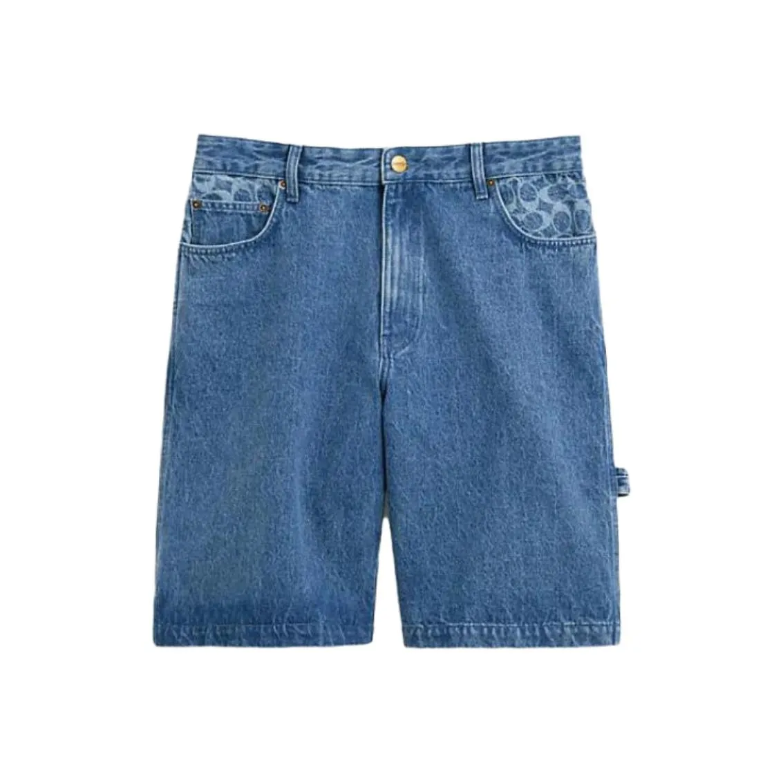 COACH Denim Shorts Men's Blue