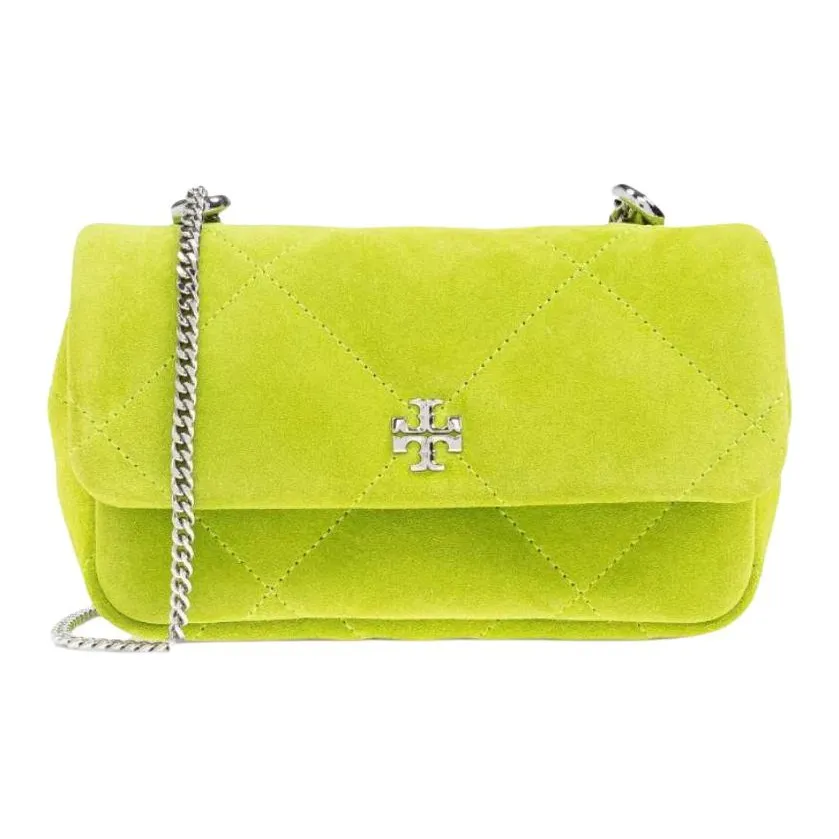 TORY BURCH Kira Nappa Leather Shoulder Bag Mini Women's Bitter Lemon