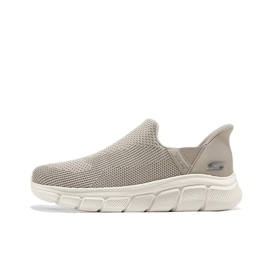 Skechers Bob's SPORT Slip Resistant And Breathable Low Top Casual Shoes Men's Taupe