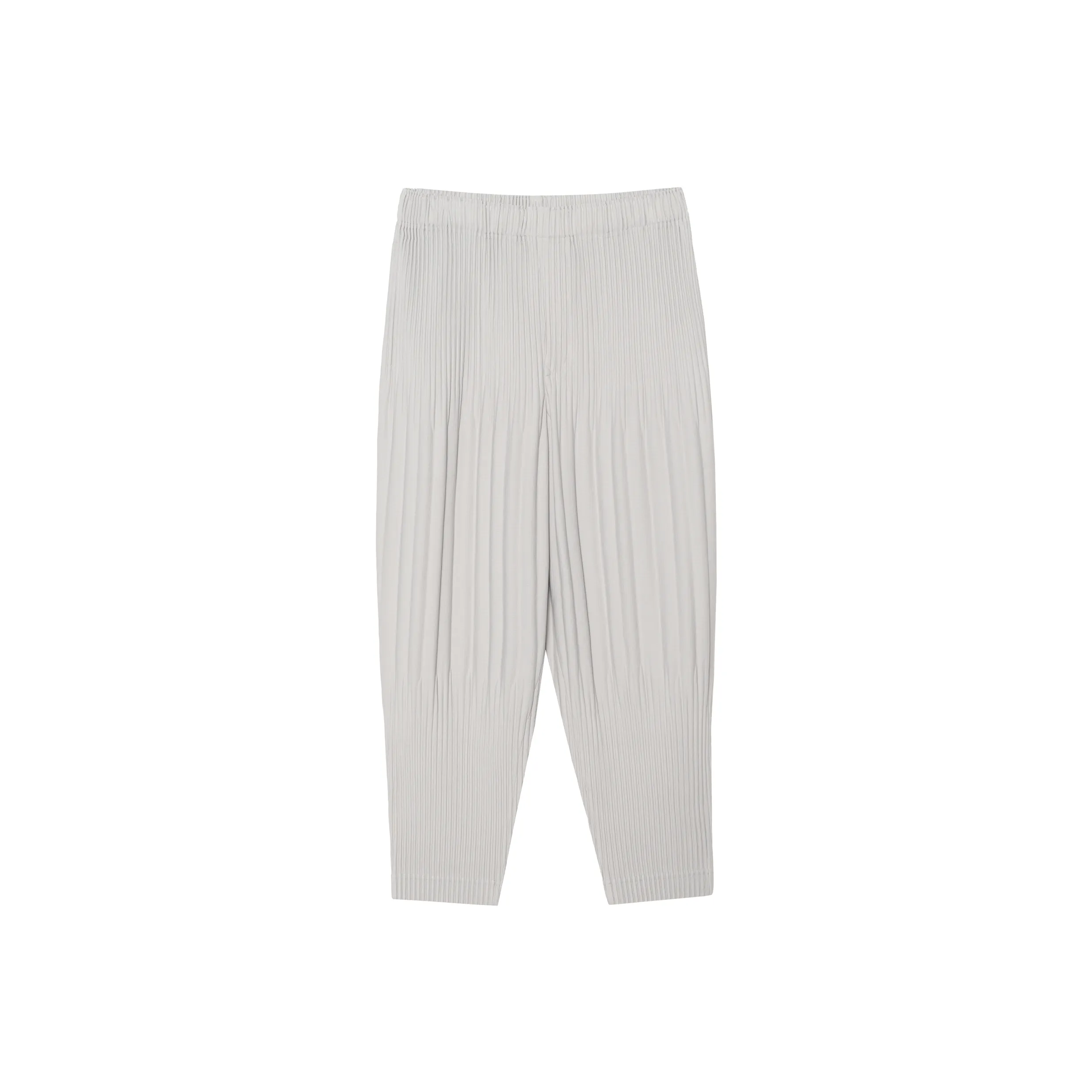 Homme Plissé Issey Miyake SS23 Повседневные брюки Мужские Серые