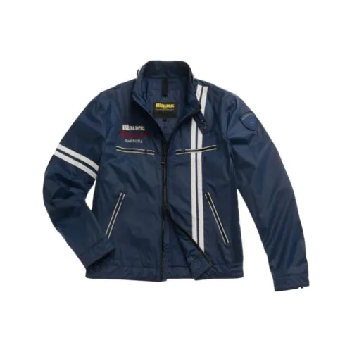 Blauer Синий Мужские Куртки