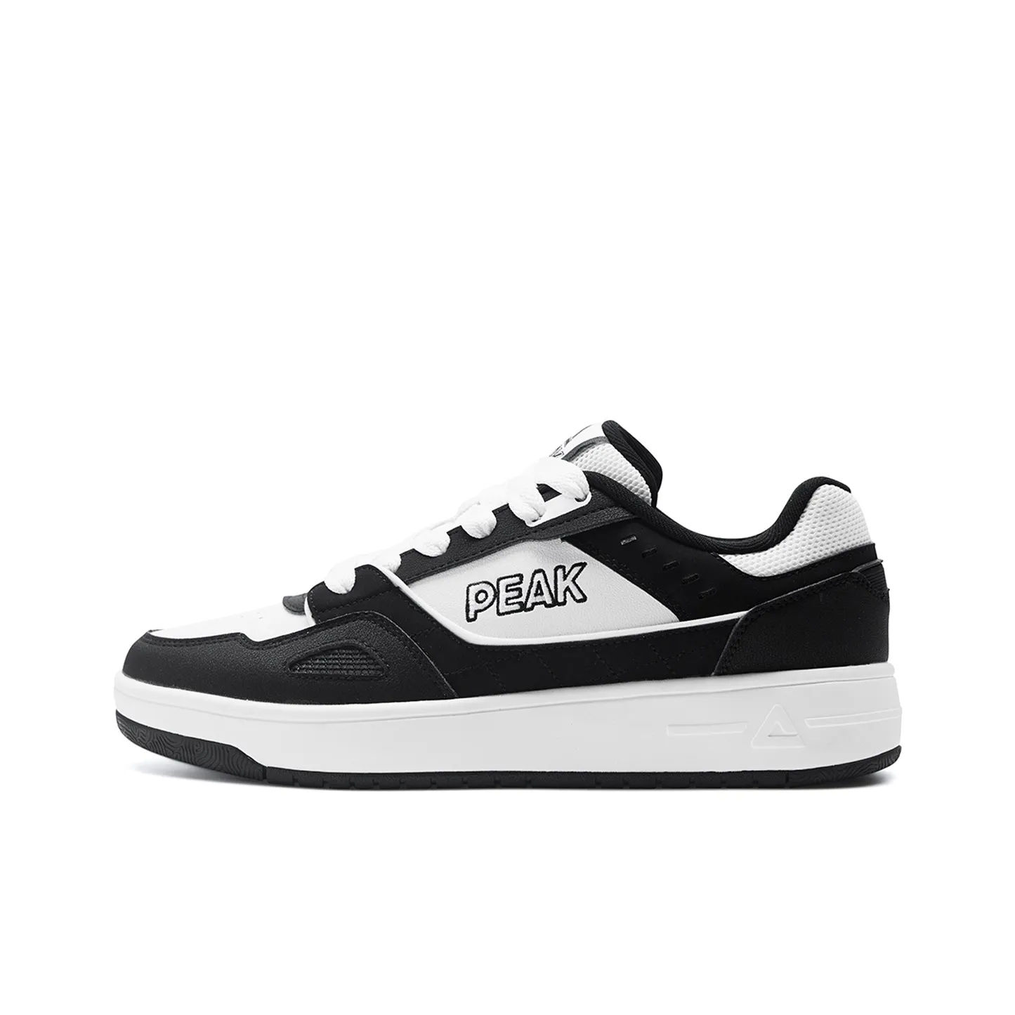 PEAK Skateboard Shoes Men's Low top Black, Ivory