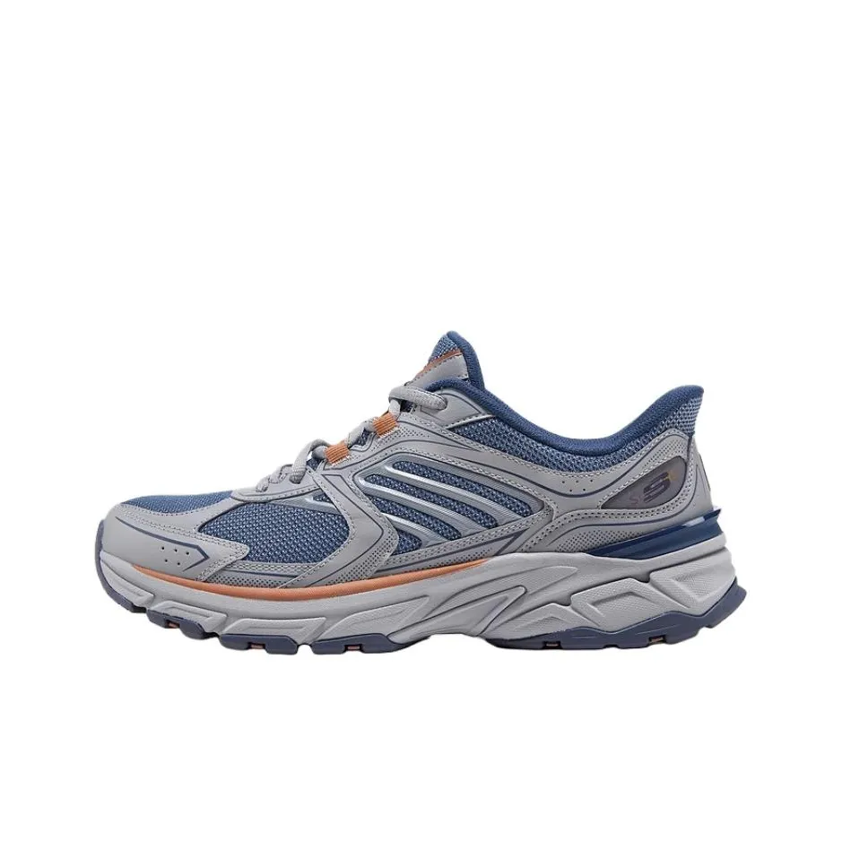 Skechers SPORT MENS Low Top Chunky Sneakers Men's Gray