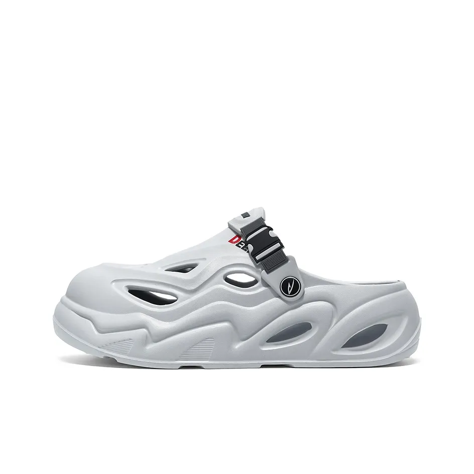 DEERWAY Тихий Антизапахивающий Устойчивый к истиранию Домашние тапочки Мужские Светло-серый