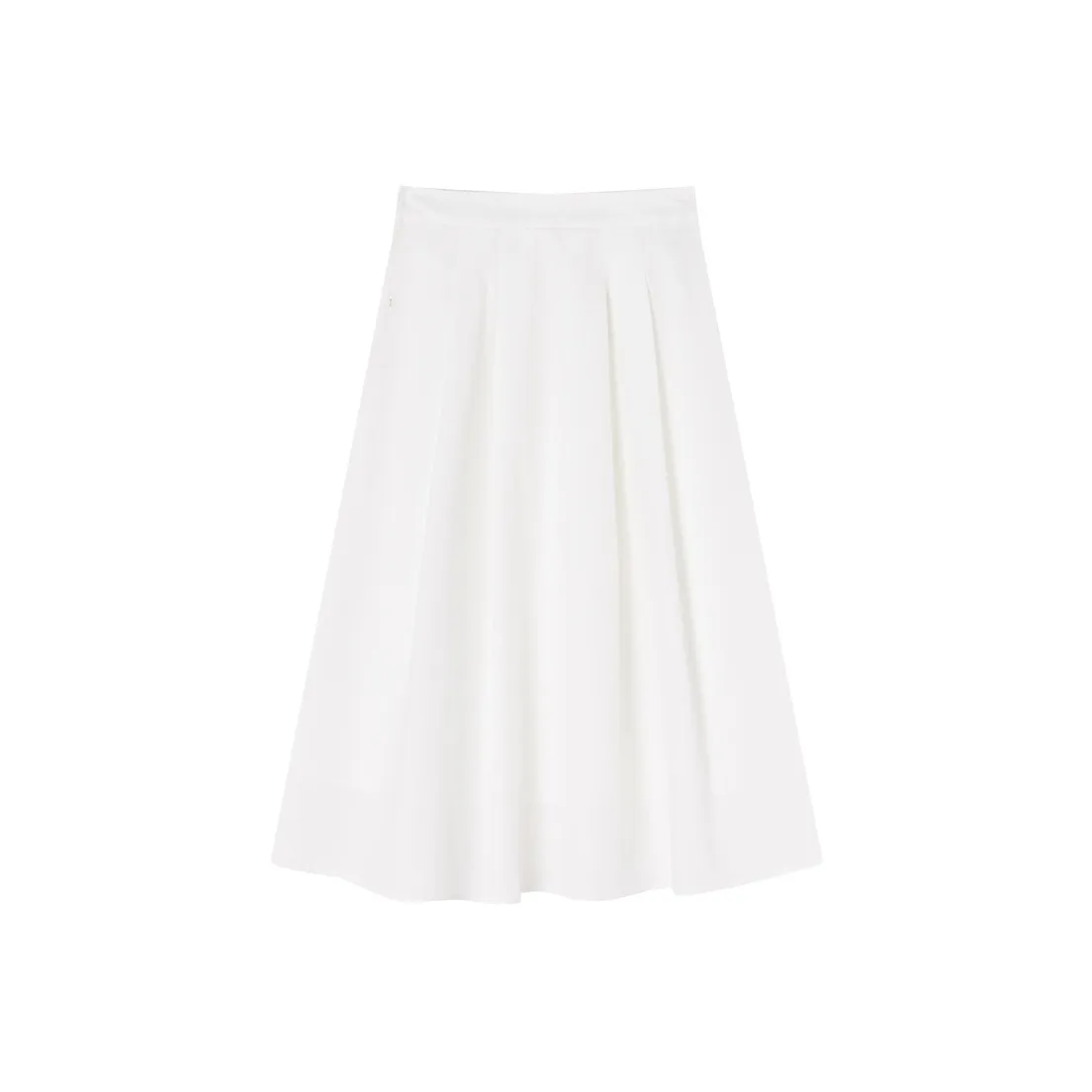 XIANGYING Повседневная длинная юбка Женская Белая