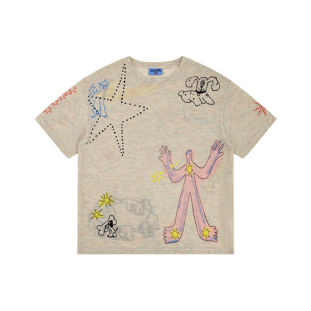 NewJnxs Animal Philosophy Collection SS25 T-Shirt Унисекс