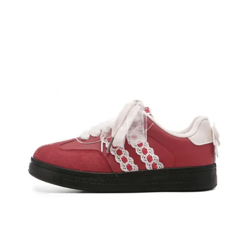 The New Age Family Кроссовки для скейтбординга Low Top Красные Женские