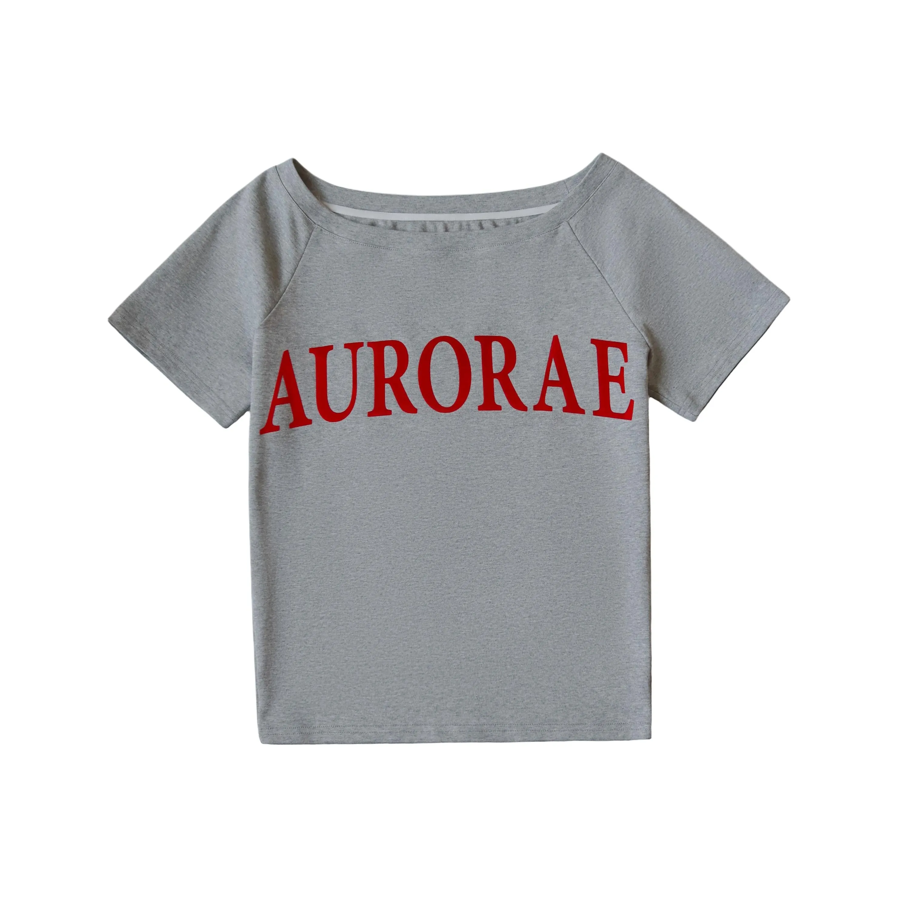 LONGMEI Реглан рукав T-рубашка Женская