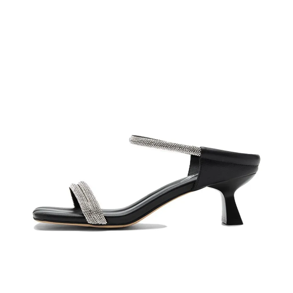 NINE WEST Rubber Sole Abrasion Resistant Slide Slippers Women's