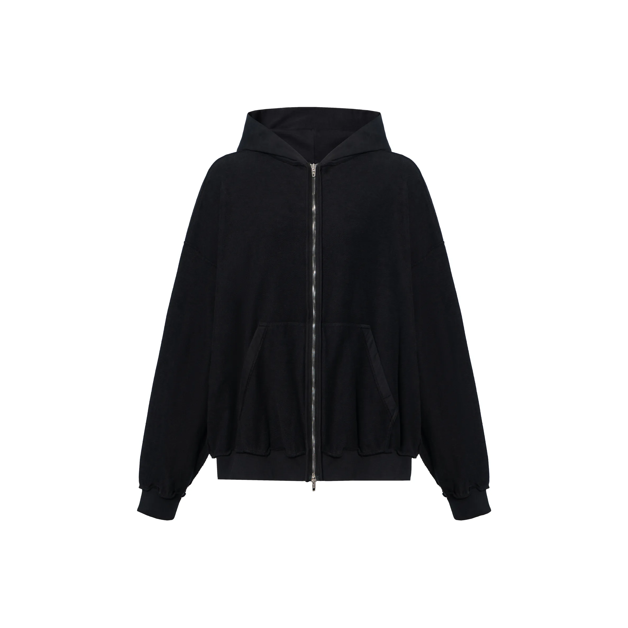 Balenciaga Inside Out Hoodie 'Faded Black/White'