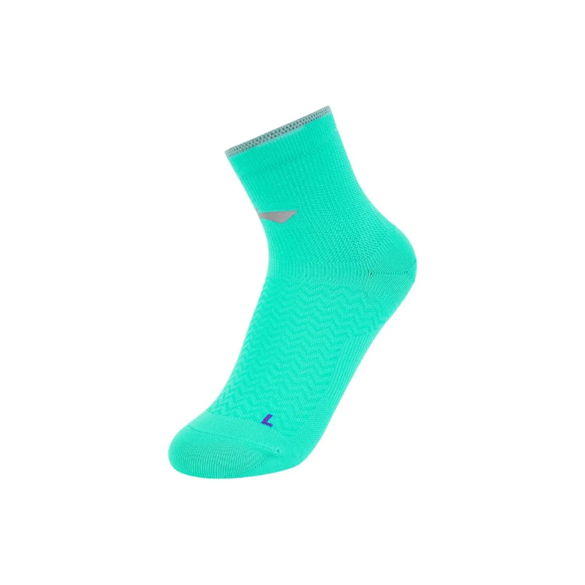 Подкладка для беговых носков унисекс 1 упаковка неон нефритово-зеленый