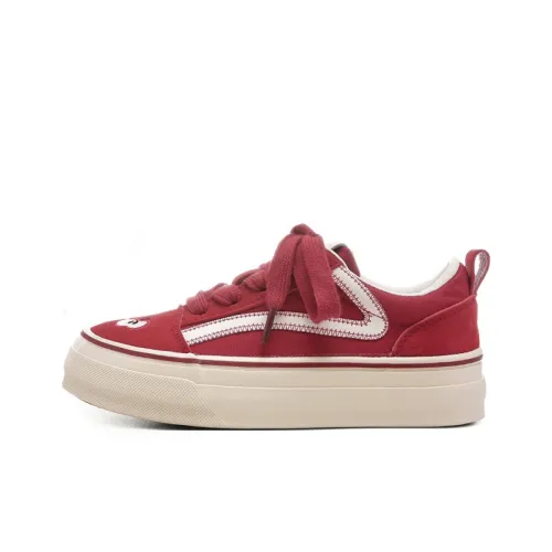 The New Age Family Кроссовки для скейтбординга Low Top Красные Женские
