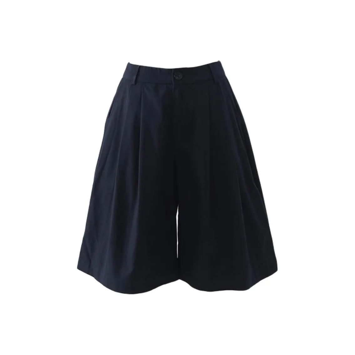 Wen Shan Синие Брюки с высоким вырезом, женские джинсовые шорты