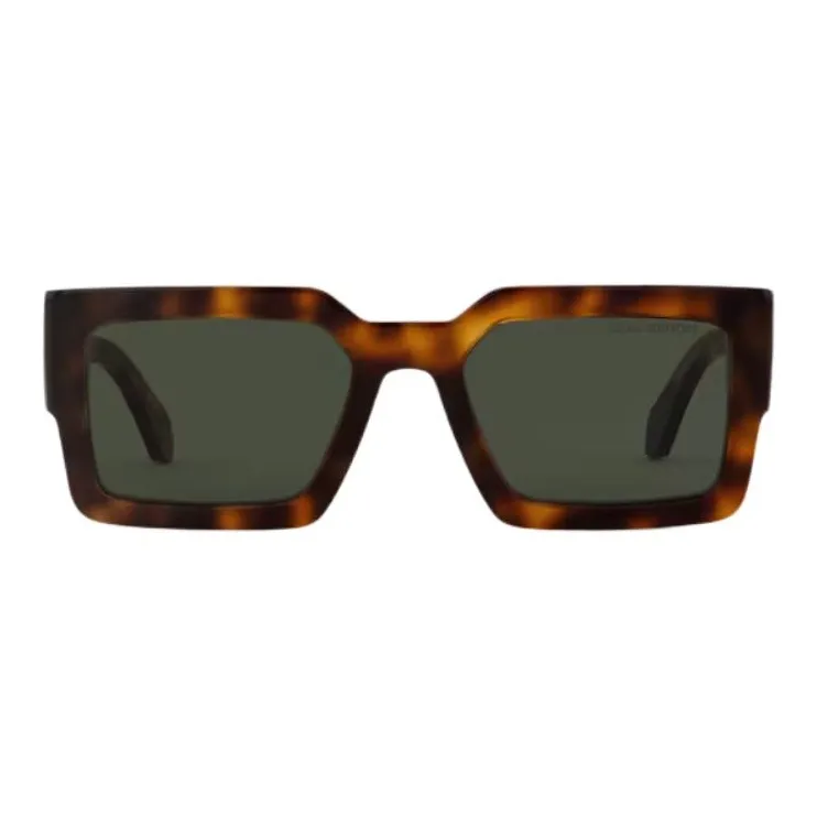 LOUIS VUITTON Acetate Metal Square Sunglasses Men's Brown