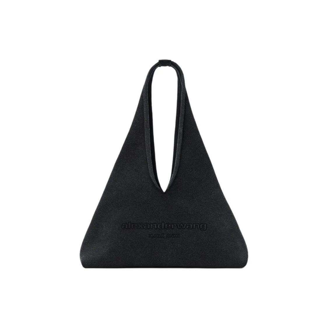 Alexander Wang Cotton Hobo Bag Shoulder Bag Trumpets Women's Black