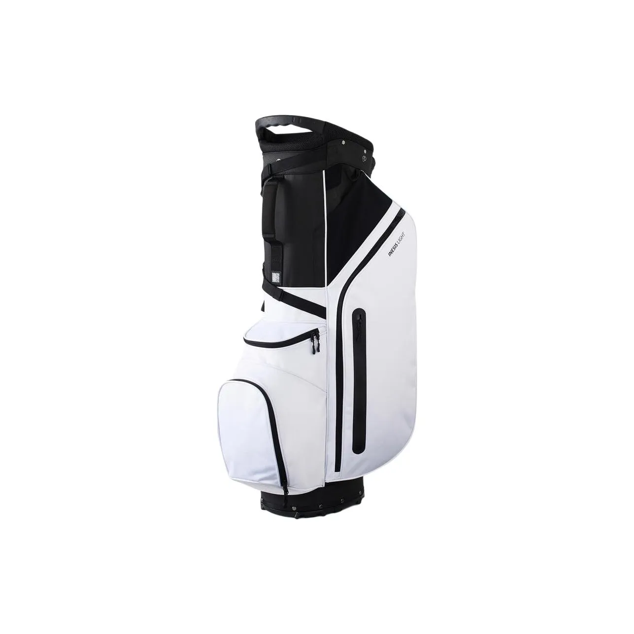 DECATHLON Polyester Golf Lightweight Stand Bag Travel Storage Bag Unisex Snow & Smoky & Black