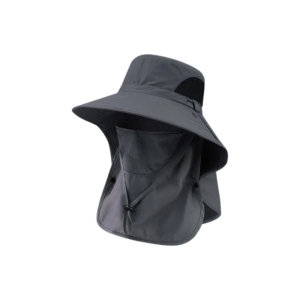 ZANC Полиэстер UV Защита Головные уборы Унисекс