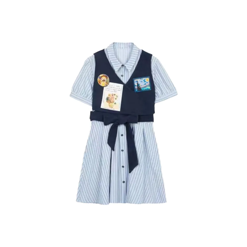 SYEEE WITH U Короткий рукав Платье Женское