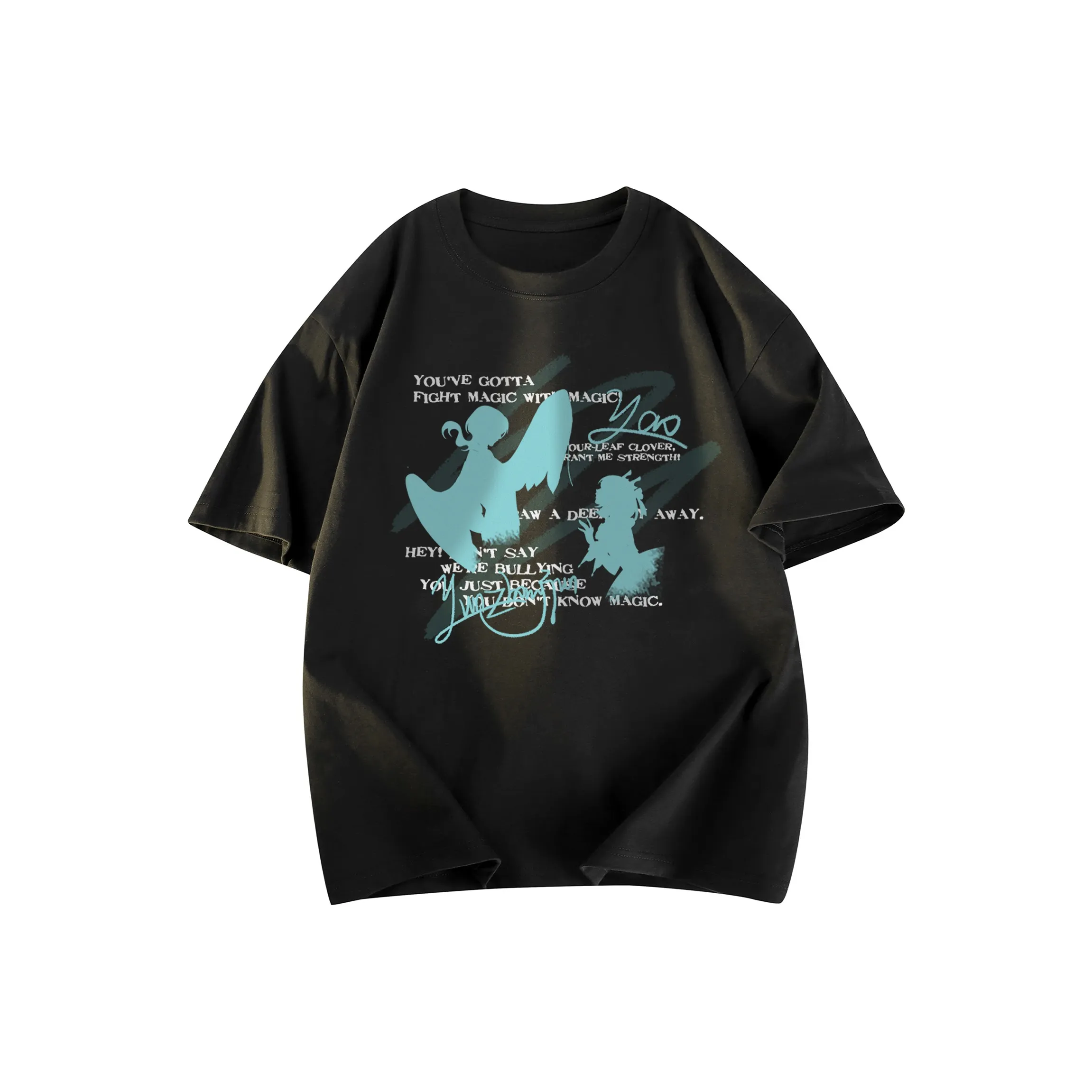 Honor of Kings T-рубашка Yao и Yunzhong Jun благословение времени унисекс