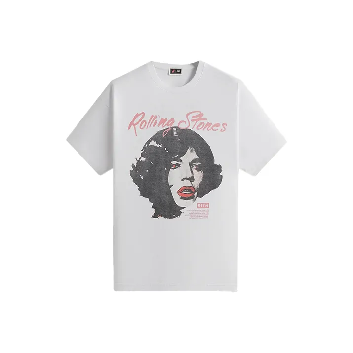 KITH For Rolling Stones T-Shirt Мужской Белый