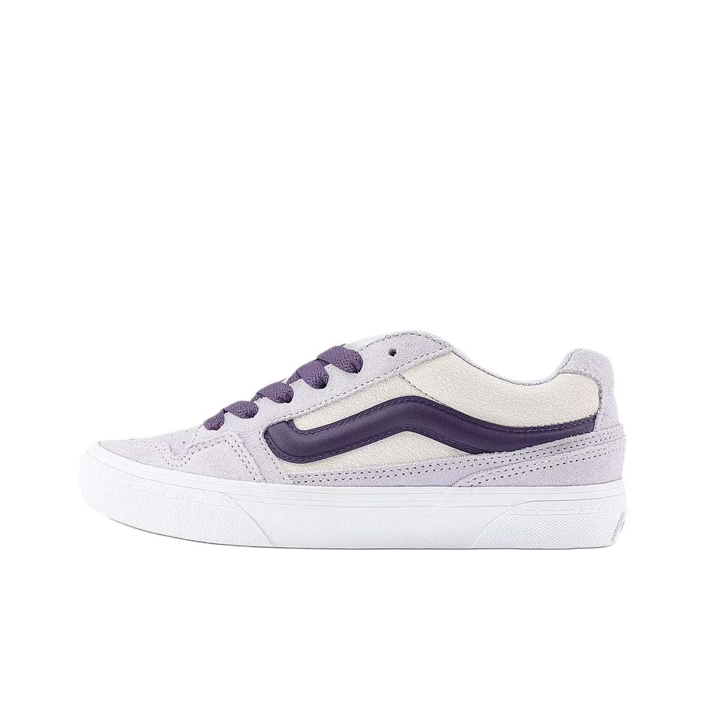 Vans Caldrone Low Top Skateboard Shoes Vans Women's Light Purple