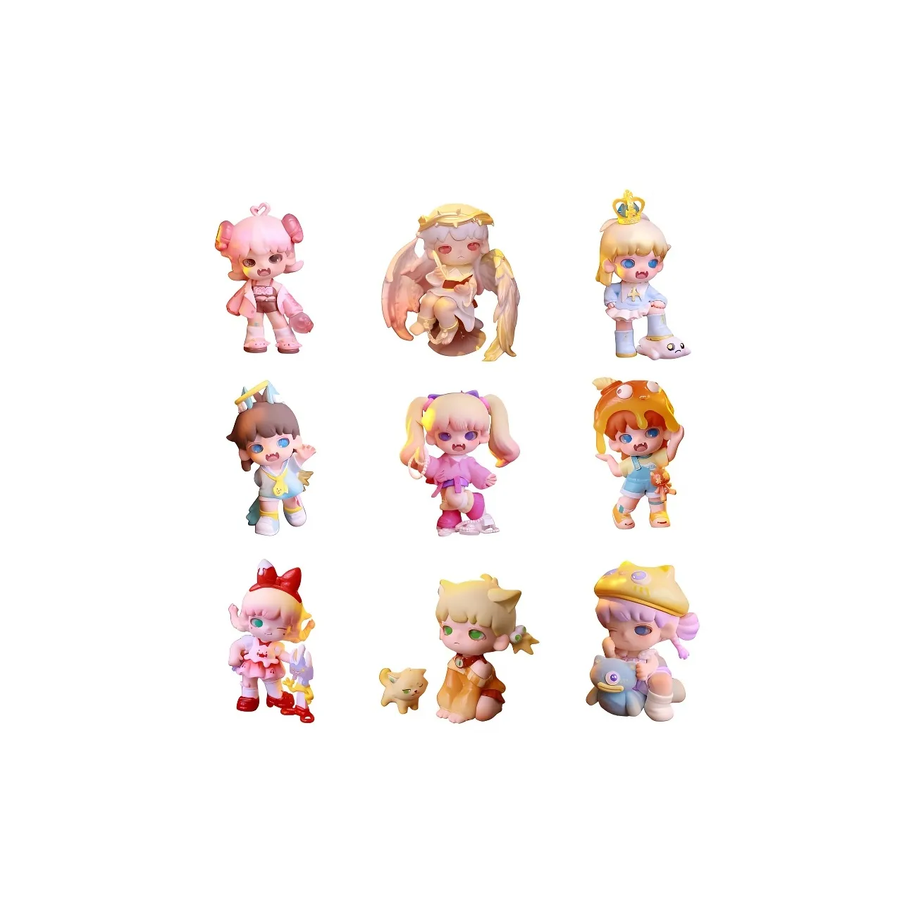 MANCHAO YOBU Yubu 3 The Forgotten Corner Коллекция Слепые коробки 1 Целая коробка 8 шт