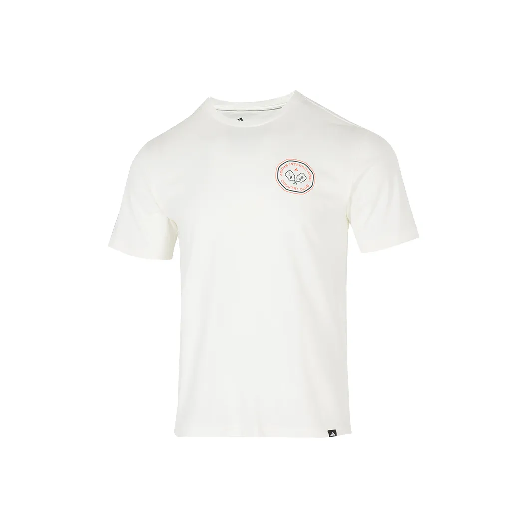 Adidas SS25 T-Shirt Мужской Белый