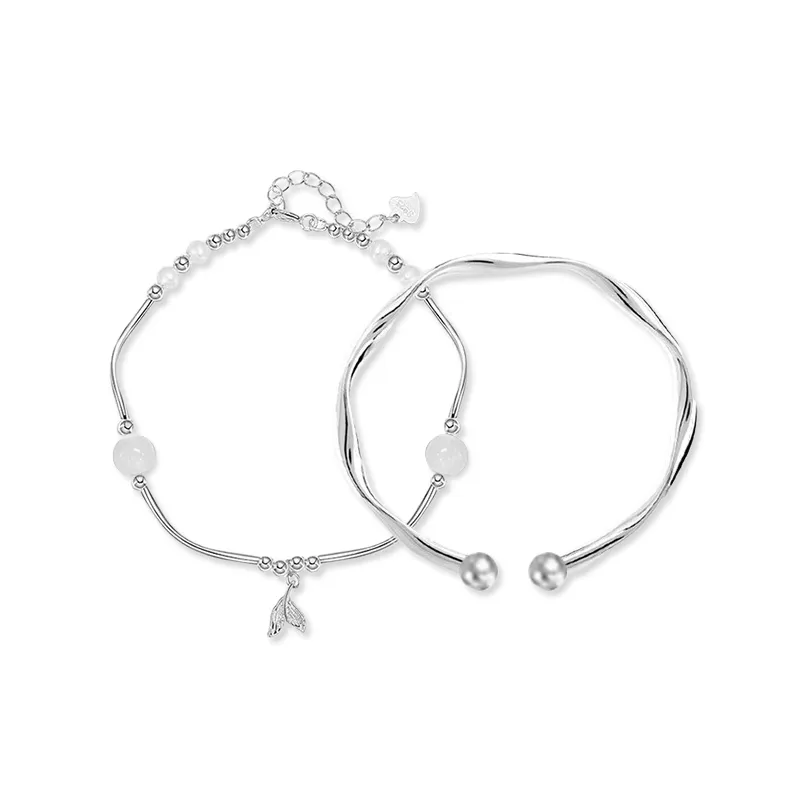 CANHUI Сплав Mobius Mermaid Браслет Женские