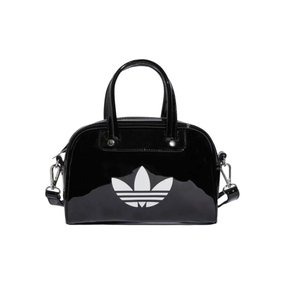 Adidas Adicolor ПУ (полиуретан) Bowling Bag Mini Bag Unisex Black