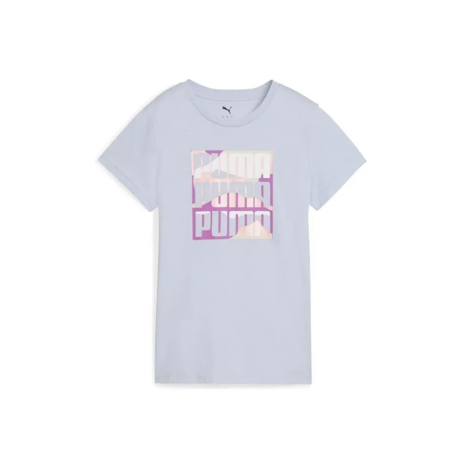 PUMA GRAPHICS Regular T Shirt Women's Light Purple