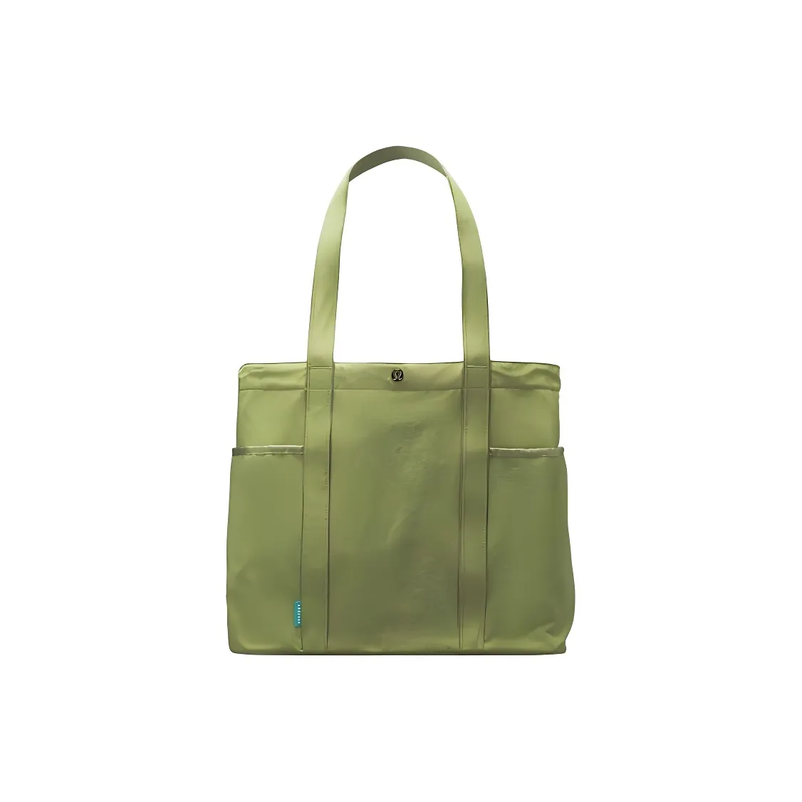 lululemon Переработанный нейлон Тоут Сумка Сумка для покупок Сумка на плечо Стандартная Унисекс Фасоль Зеленый Зеленый
