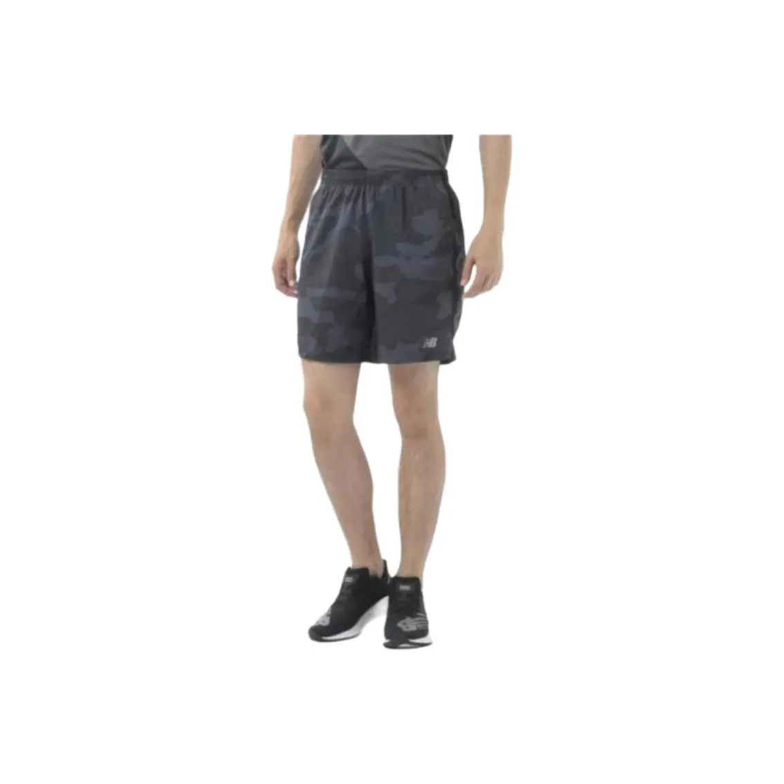 New Balance Casual Shorts Men's Black White